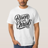 Risen mit Christi T - Shirt - Christlicher Glauben (Vorderseite)