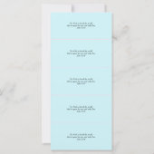 Risen Religious Christlich Blue Oaster Platzkarten (Rückseite)