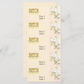 Risen Religious Christlich Sand Oaster Platzkarte (Vorne/Hinten)