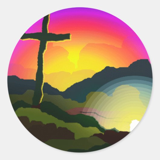 RISEN RUNDER AUFKLEBER (Vorderseite)