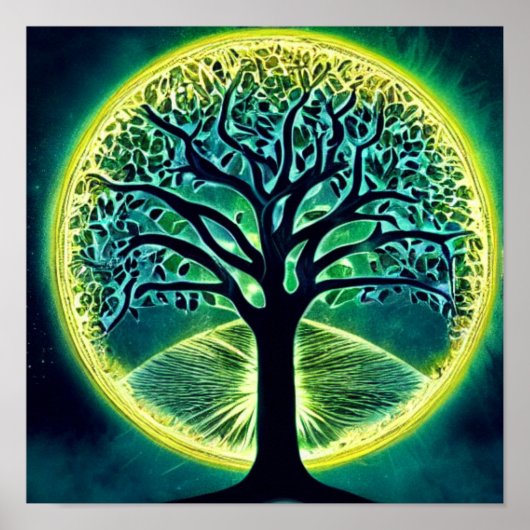 Risen Tree of Life Poster (Vorne)