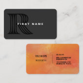 Riserva - Allgemeine Geschäftsführung Visitenkarte (Vorne/Hinten)