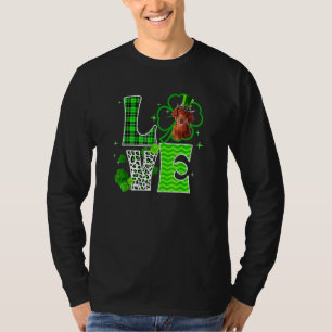 Rish Setter Kleeblatt Lucky C Irish St Patricks Da T-Shirt