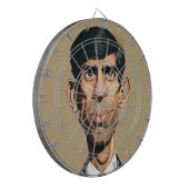 Rishi Sunak Dartboard Dartscheibe (Vorderseite Links)
