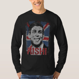 Rishi Sunak indischer britischer Premierminister S T-Shirt