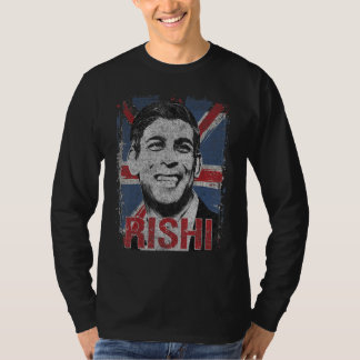 Rishi Sunak indischer britischer Premierminister S T-Shirt