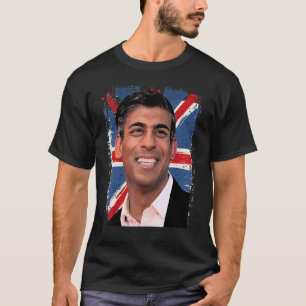 Rishi Sunak indischer Premierminister des Vereinig T-Shirt