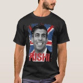 Rishi Sunak Konservativer britischer Premierminist T-Shirt (Vorderseite)