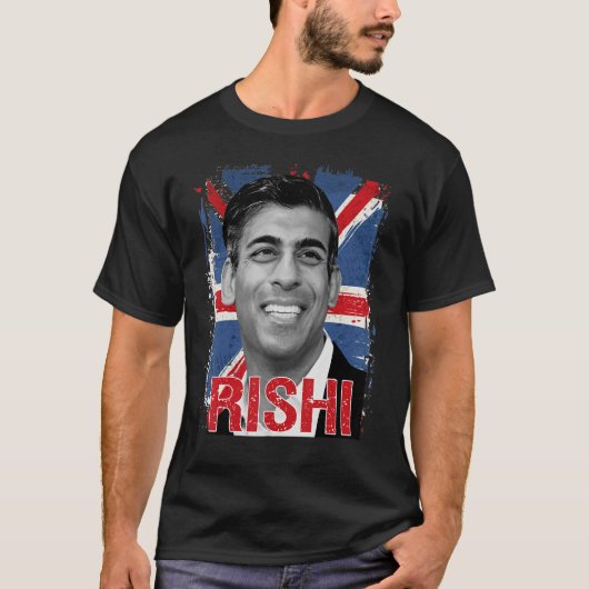 Rishi Sunak Konservativer britischer Premierminist T-Shirt (Vorderseite)
