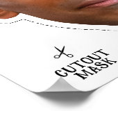 Rishi Sunak Kostümmaske Poster (Ecke)