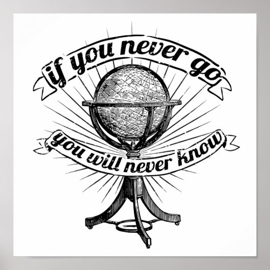 Risiken eingehen poster (Vorne)