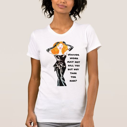 RISIKEN SIE KEIN HAUS T-Shirt (Vorderseite)