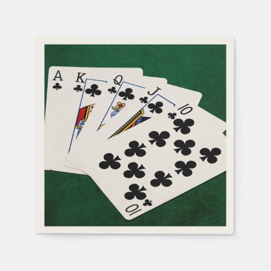 Risiko, Glück, Stil, Mode, Spiel, Western, ca Serviette (Vorderseite)