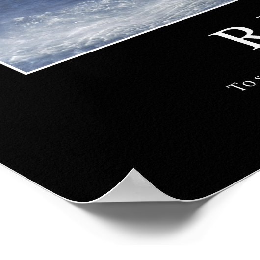 Risiko: Inspiration Zitat 1 Poster (Ecke)