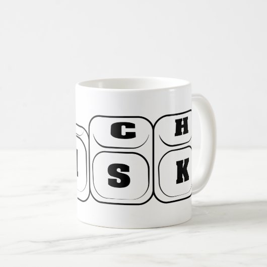 Risiko oder Reichtum Kaffeetasse (VorderseiteRechts)