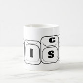 Risiko oder Reichtum Kaffeetasse (Mittel)