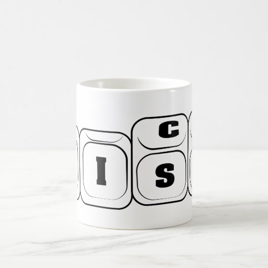 Risiko oder Reichtum Kaffeetasse (Mittel)