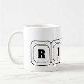 Risiko oder Reichtum Kaffeetasse (Links)