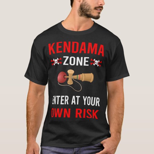 Risikogebiet Kendama T-Shirt (Vorderseite)