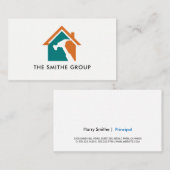 Risikokapitalgeber | Unternehmen | Hammer-Zuhause- Visitenkarte (Vorne/Hinten)