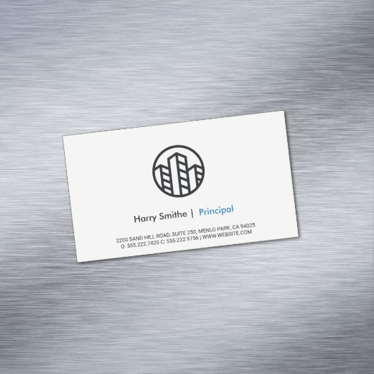 Risikokapitalgeber | Unternehmen Magnetische Visitenkarte (Beispiel)