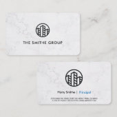 Risikokapitalgeber | Unternehmen | Marmor Visitenkarte (Vorne/Hinten)