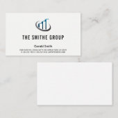 Risikokapitalgeber | Unternehmen | Real Anwesen Visitenkarte (Vorne/Hinten)