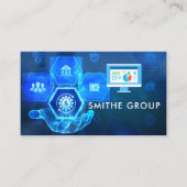 Risikokapitalgeber | Unternehmen | Technischer Hin Visitenkarte (Vorderseite)