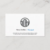 Risikokapitalgeber | Unternehmen | Textur Visitenkarte (Rückseite)