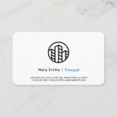 Risikokapitalgeber | Unternehmen Visitenkarte (Rückseite)