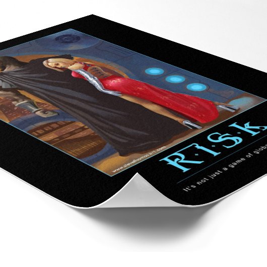 Risikomotivierendes Poster (Ecke)