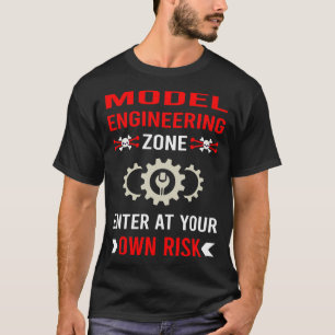 Risikozonen-Modellbau-Ingenieur T-Shirt