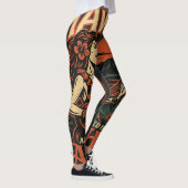 "Rising ALOHA" Debut Album Leggings (Rechts)