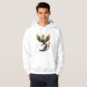 Rising Legacy: Phoenix & Hieroglyphs Hoodie (Vorne ganz)