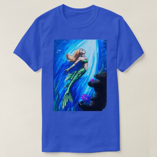 Rising Mermaid T-Shirt (Design vorne)