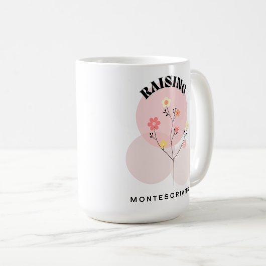 Rising montessorians kaffeetasse (VorderseiteRechts)
