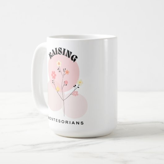 Rising montessorians  kaffeetasse (Vorderseite Links)