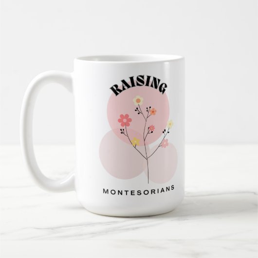 Rising montessorians kaffeetasse (Links)