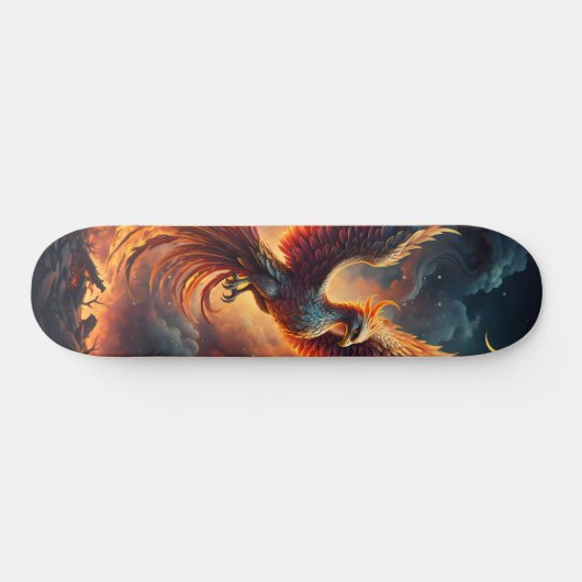 Rising of the Phoenix Skateboard (Horizontal)