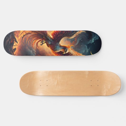 Rising of the Phoenix Skateboard (Horizontal)