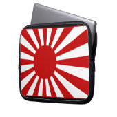 Rising Sun2 Laptopschutzhülle (Vorderseite Links)