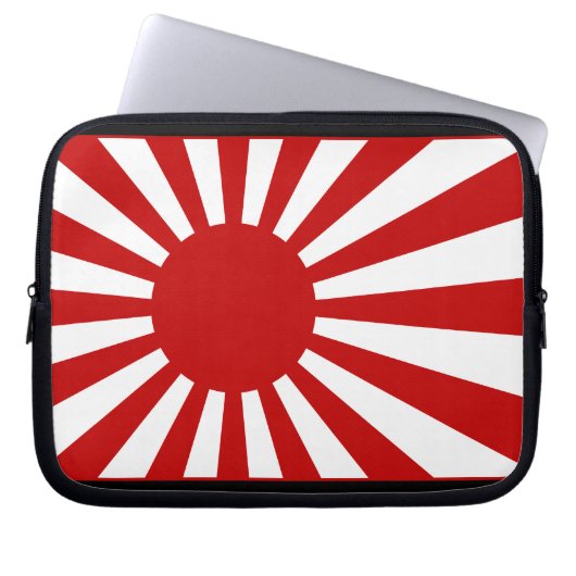 Rising Sun2 Laptopschutzhülle (Vorderseite)