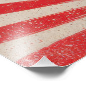 Rising Sun Background – Retro Vintage Rays Fotodruck (Ecke)