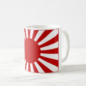 Rising Sun Flag 3 Kaffeetasse (VorderseiteRechts)