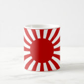 Rising Sun Flag 3 Kaffeetasse (Mittel)