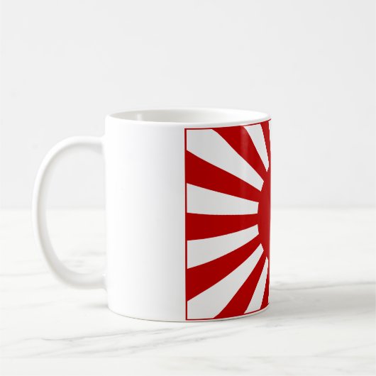 Rising Sun Flag 3 Kaffeetasse (Links)