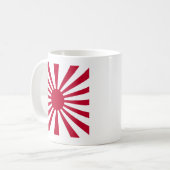 Rising Sun Flag Kaffeetasse (Vorderseite Links)