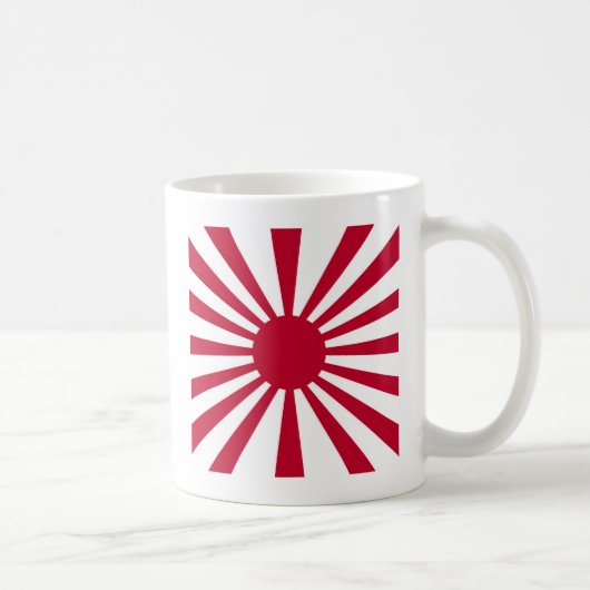 Rising Sun Flag Kaffeetasse (Rechts)