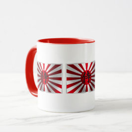 Rising Sun Flag Tasse