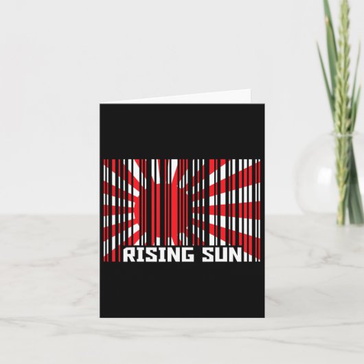 Rising Sun Karate Rcode Karte (Vorderseite)